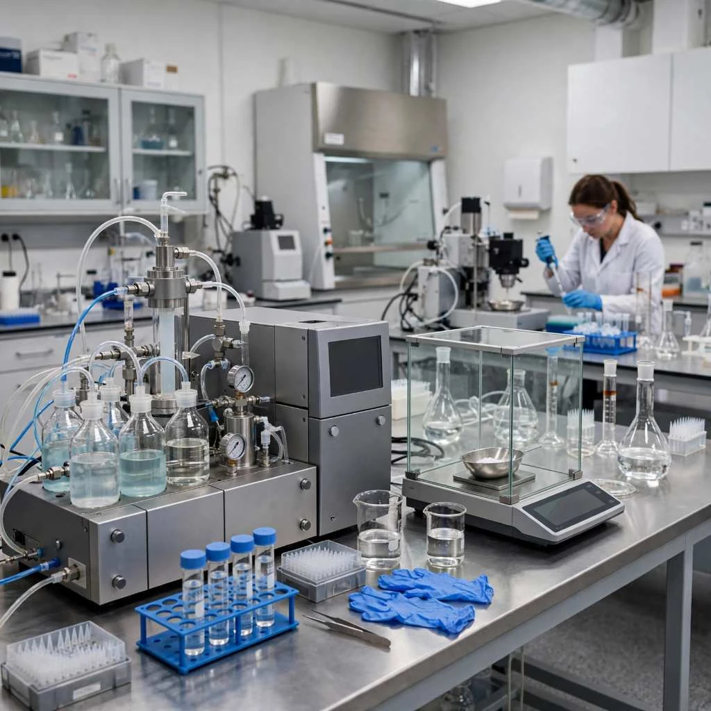 Advanced Peptide Manufacturing Equipment In Costa Rica Facility