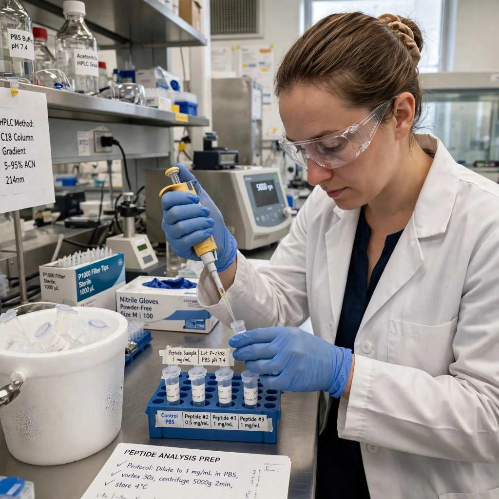 Peptide Sample Preparation Research