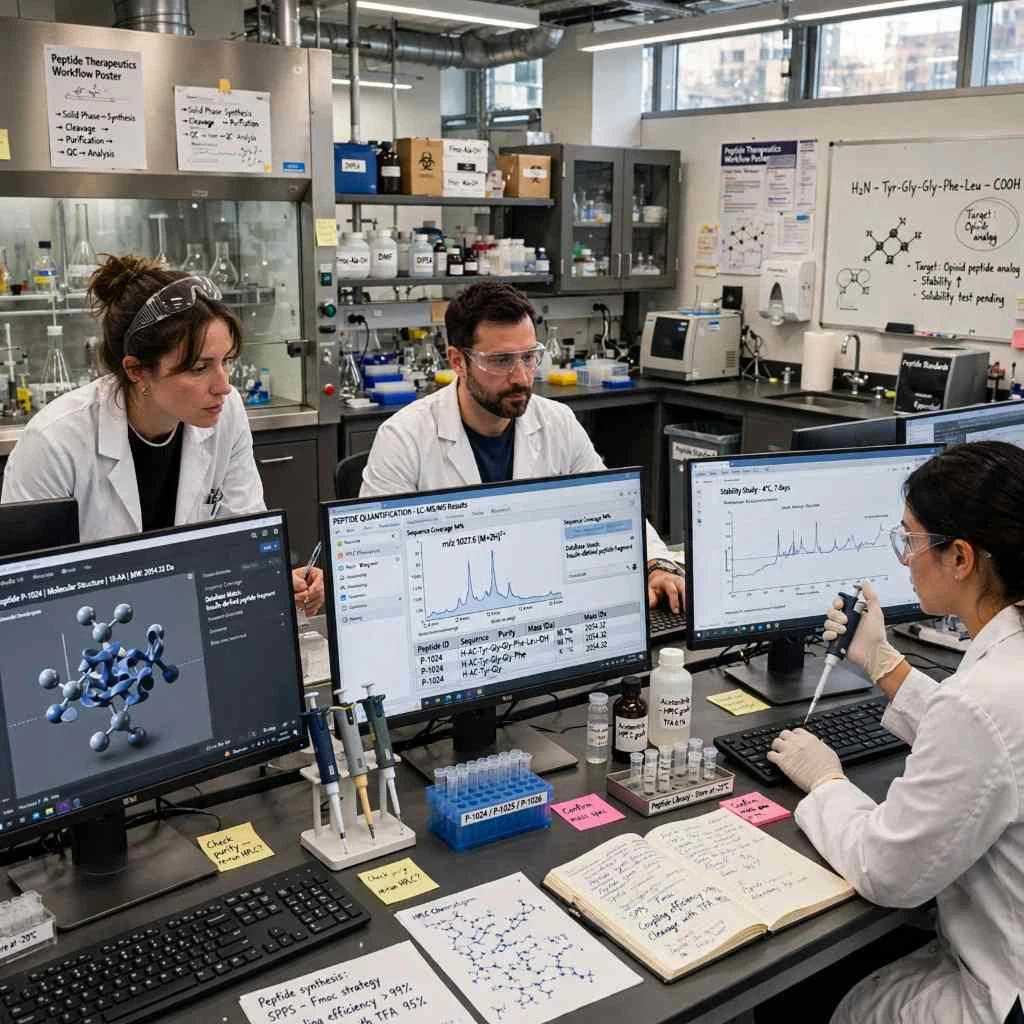 Peptide Lab Quantification Analysis